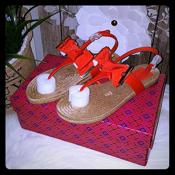 tory burch Shoes - Tory burch penny flat thong sandals